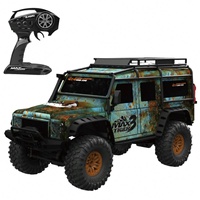 ZP1001 Camioneta RC de Metal a Escala 1/10 de Alta Calidad 2.4G 4WD Crawler Proporcional Monster Truck Experto Listo para Usar con Cargador y Control Remoto
