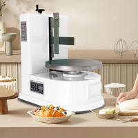 2024 Offre Spéciale automatique gâteau crème lissage revêtement décoration plâtrage Machine gâteau décoration Machine