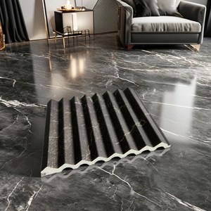 Persiennes à charbon de bois PS écologiques Installation facile Panneau mural étanche pour la décoration de villa <span class=keywords><strong>Produit</strong></span> en plastique le plus populaire - Product Image 3