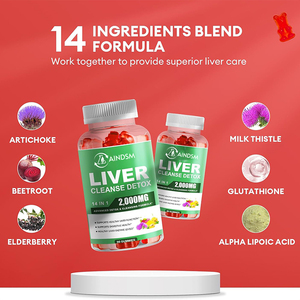 Wholesale Price Sugar-Free Milk Thistle Gummy Adult Liv - Product Image 6