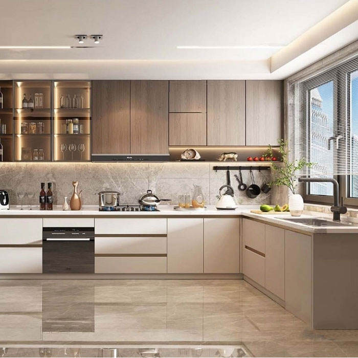 Cocina en forma de L