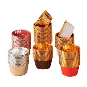 Plateau de cuisson jetable en papier Récipient de papier aluminium pour pâtisserie avec couvercle Cupcake Bakery Muffin Cup - Product Image 6