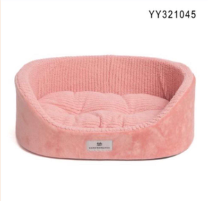 Cama elevada refrescante de lino de alta calidad para perros, cubierta de cama para perros con patrón sólido - Product Image 6