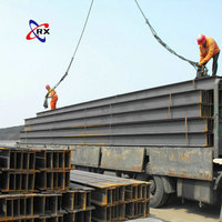 Poutre en I en acier A36/A50/Q235/S235JR/S275JR/S35JR de 6m/12m pour la construction