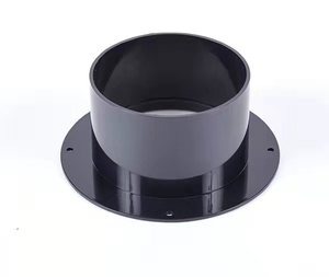 2025 핫 세일 ABS 플라스틱 라운드 플랜지 덕트 커넥터 피팅 덕트 환기 파이프 조인트에 대한 라운드 헤드 코드 - Product Image 4