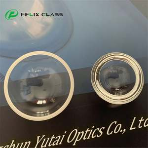 FELIX AR และเลนส์โดมแก้วทรงกลมเคลือบแข็ง K9 Fused Silica Sapphire ขนาด 120 140 มม. สำหรับตัวเรือนกล้องวงจรปิด - Product Image 1
