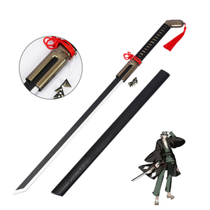 Nouveau BLEACH Épée de samouraï Urahara Kisuke Benihime Katana en bois Jouets d'épée Jouets d'armes - Product Image 1