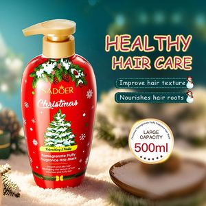 <span class=keywords><strong>Maschera</strong></span> <span class=keywords><strong>per</strong></span> <span class=keywords><strong>Capelli</strong></span> SADOER al Melograno Rosso Natalizio, Profumazione Soffice, Nutre Profondamente e Migliora la Qualità dei <span class=keywords><strong>Capelli</strong></span> Secchi - Product Image 1