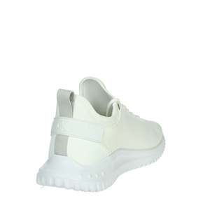 Calvin Klein Jeans Uomo Sneakers YM0YM01203 Scarpe sportive alla moda in tela bianca traspirante con lacci - Product Image 3