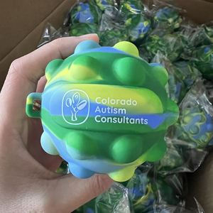 Pelota Antiestrés de Silicona con Burbujas en Relieve, Juguete para Aliviar el Estrés - Product Image 1