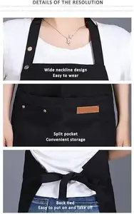 Delantales <span class=keywords><strong>de</strong></span> <span class=keywords><strong>cocina</strong></span> <span class=keywords><strong>de</strong></span> chef impermeables <span class=keywords><strong>de</strong></span> lona <span class=keywords><strong>de</strong></span> algodón con logotipo personalizado al por mayor para cafetería, restaurante, <span class=keywords><strong>delantal</strong></span> <span class=keywords><strong>de</strong></span> <span class=keywords><strong>cocina</strong></span> para barbacoa - Product Image 3