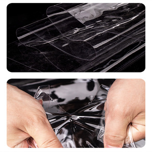 0.55mm Transparent PVC Tissu Imperméable Bâche Balcon Voiture Patio Pluie Bouclier Extérieur <span class=keywords><strong>Pergola</strong></span> <span class=keywords><strong>Toile</strong></span> Transparente Bâche - Product Image 5