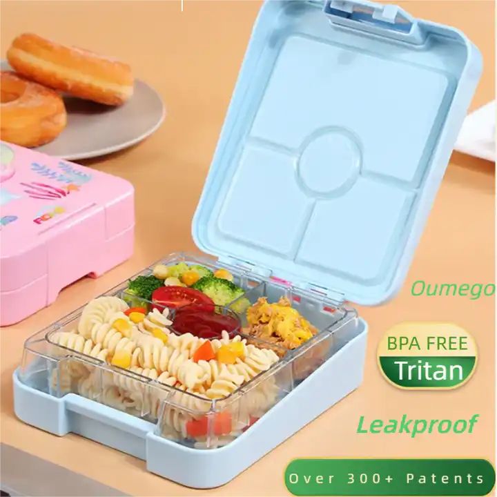 Ins Portable Plastic Kids Nutrition Balance 6 Compartments Bento  Microwavable Lunch Box - China Lunch Box and Kids Lunch Box price