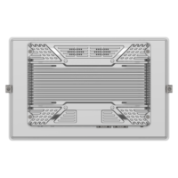 PC Industrial con Pantalla Táctil de Aluminio de 13.3 Pulgadas, Todo en Uno, CPU I3 I5 I7 de 11ª, 12ª y 13ª Generación para Control de Automatización de Robots Médicos