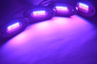 Nouvelles lampes LED RGBW de haute qualité pour véhicules tout-terrain, étanches IP68, 12V DC, universelles, pour ATV