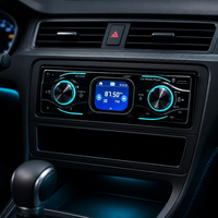 Lecteur multimédia de voiture 1 DIN haute puissance VX-1668 7388IC avec écran LCD, radio stéréo Bluetooth, prix d'usine, vente en gros, garantie 1 an