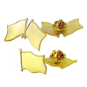 Nhà Sản Xuất Kim Loại Trống Huy Hiệu Tùy Chỉnh Hình Dạng Khác Nhau Trâm Chữ Thập Cờ Vòng Vuông Hình Chữ Nhật Hình Dạng Vàng Bạc Ve Áo Pins - Product Image 3