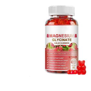 Private Label senza zucchero magnesio glicinato e malato gommose magnesio bisglicinato + magnesio malato - Product Image 2