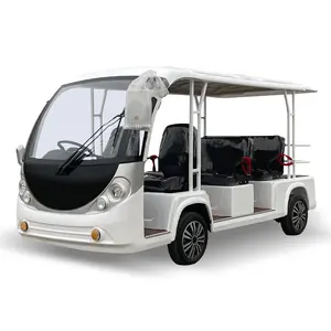 새로운 특수 디자인 클래식 8 좌석 배터리 구동 72V 미니 전기 셔틀 버스