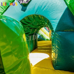 Inflable jungla mundo gorila Casa de rebote Castillo de salto y tobogán Combo barato jungla velocidad juego castillo hinchable - Product Image 3