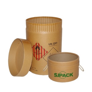 Envase de Transporte Agrícola Reciclable, a Prueba de Humedad, de Grado Alimenticio, Barril de Papel de 5 Galones de PE - Product Image 1