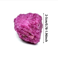 Vente en gros de cristal naturel pierre de guérison en vrac pierre brute cristal brut rubis rouge quartz pour la décoration intérieure