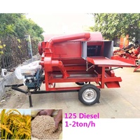 Manku Vishwakarma Mungfali Jangeer Sonalika Batteuse à Riz/Paddy, Blé et Grains Multi-Cultures Mini Machine à Battre pour la Vente
