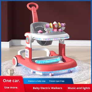 Marche-bébé pour garçons et filles, anti-basculement, peut être utilisé comme siège ou chariot à pousser, portable pour enfants - Product Image 4