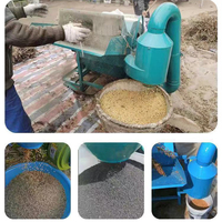 Batteuse automatique multifonction à essence avec moteur pour le battage du maïs, du blé, du tournesol et du sésame – Machine agricole haute capacité