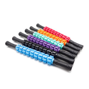 Fitness Corps ABS PP <span class=keywords><strong>SS</strong></span> Rouleau De <span class=keywords><strong>Massage</strong></span> 9 Broches Segmentées Rouleau De <span class=keywords><strong>Massage</strong></span> Musculaire Bâton Masseur Corporel pour Fitness Sport Récupération - Product Image 3