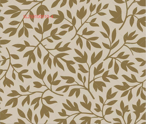 Tissu popeline 100 % coton tissé de qualité supérieure, doux, respirant, imprimé feuilles, léger, pour robes, literie et vêtements peignés - Product Image 3