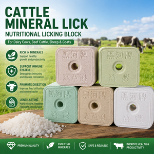 Bloques de Sal para Lamer Dorados, Ladrillos de Sal, Bloques de Sal para Animales, Bloques de Sal para Ovejas, Cabras, Ganado Vacuno - Product Image 1