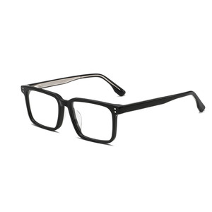Monturas de gafas ópticas al por mayor, gafas lisas para mujer, monturas de bloqueo azules de cristal para ordenador a la moda simples - Product Image 1