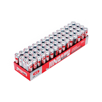 Venta al por mayor 1,5 V AA Tamaño Zinc Carbon Battery R6 Baterías primarias de celda seca ampliamente utilizadas para electrodomésticos