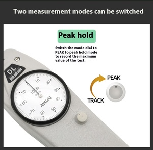 Edelberg DL-50 Độ chính xác cao push-Pull lực kế 100 Pound quay số lực lượng dụng cụ đo lường - Product Image 3