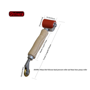 <span class=keywords><strong>Precio</strong></span> de fábrica, rodillos de <span class=keywords><strong>silicona</strong></span> a presión de costura manual rojos de 40mm de ancho para máquina de soldadura automática de cuña <span class=keywords><strong>caliente</strong></span> para Membrana de PVC HDPE - Product Image 1