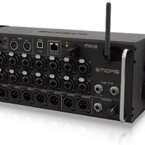 Console de mixage numérique Midas MR12 12 canaux avec enregistrement USB et effets intégrés pour groupes de scène et concerts - Product Image 4