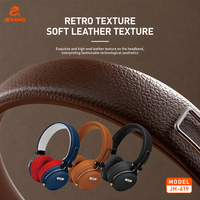 Headphone Nirkabel JH-619 Over-Ear BT 5.1 Stereo HI-FI 50 Jam Waktu Putar AUX Headband yang Dapat Disesuaikan