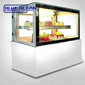 業務用単温度ベーカリーショーケース冷蔵庫 エアコン式 カウンター型 オープン扉 ガラスコンプレッサー ケーキ陳列 スーパーマーケット向け - Product Image 6