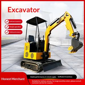 Mini-excavatrice de terrassement et de démolition pour travaux de construction et agricoles, fournie directement par l'usine Zongang - Product Image 1