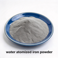 Poudre de fer atomisée à l'eau de qualité métallurgie de la poudre, poudre de fer fine pour le frittage