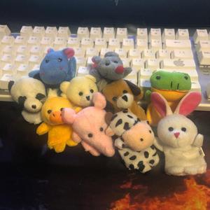 Directo <span class=keywords><strong>de</strong></span> fábrica creativo algodón pequeño dibujos animados mar Animal dedo muñecas lavado Mini juguetes <span class=keywords><strong>de</strong></span> peluche para bebés con relleno <span class=keywords><strong>de</strong></span> algodón PP - Product Image 3