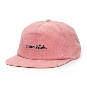 Casquettes Snapback non structurées personnalisées à 5 panneaux avec logo brodé, casquettes en velours côtelé colorées - Product Image 1