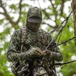 28" - 40" Lightweight Hunting Saddle Climbing Grade Rope Grabber Adjustable Essential Tree Camping Hiking - Product Image 6