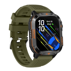 นาฬิกาอัจฉริยะ DF HT26 TAC Sports กันน้ำ รุ่นใหม่ รองรับ BT รับสายได้ นาฬิกากลางแจ้ง ไฟฉาย อุปกรณ์แคมป์ปิ้งกลางแจ้ง - Product Image 4