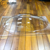 Couverture transparente personnalisée de produits en plastique de feuille de polycarbonate pour des têtes mobiles de balcons de piscines-couverture de pluie