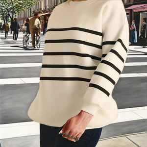 Sudadera Enyami de Alta Calidad, Acrílica, Transpirable, con Bordado Chenille, Diseño Personalizado en la Parte Delantera, Antiencogimiento, Informal, para Mujer - Product Image 2