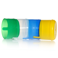 Tapas de Plástico de 55 mm Libres de BPA para Garrafas de 5 Galones con Etiqueta Personalizada para Agua Mineral Multicolor