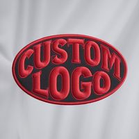 Patchs personnalisés en gros, thermocollants, 3D, avec logo personnalisé, badges appliqués, brodés, à coudre ou à repasser pour vêtements