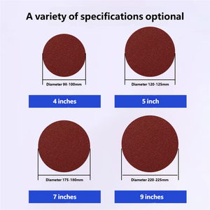 Discos de Papel de <span class=keywords><strong>Lija</strong></span> Autoadhesivos de Alta Dureza de 5 Pulgadas OEM, Diseño Antiobstrucción para Eliminar Pintura de Madera - Product Image 5